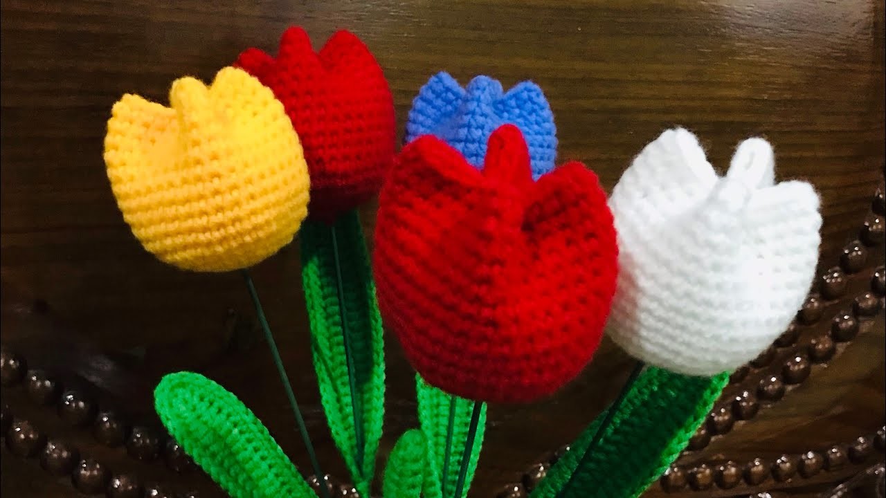 Mother’s Day Special DIY Tulips #diy #how #crochet #mother #gift