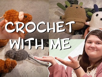 My First CROCHET With Me Vlog