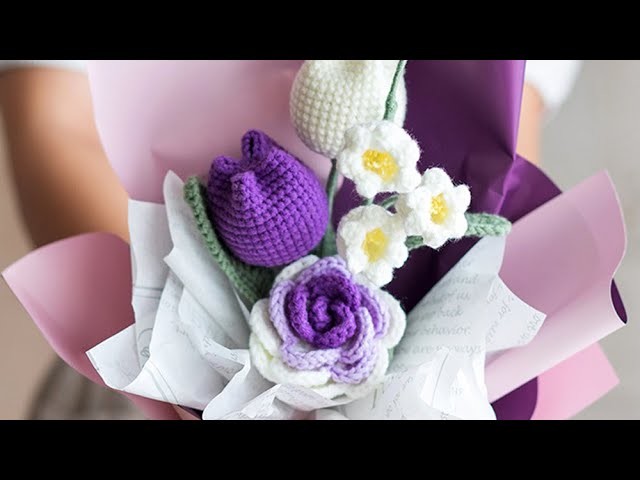 Rose-11: How to crochet rose？