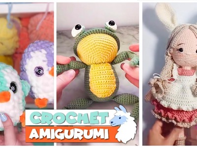 TikTok Crochet  Amigurumi ???? PLUSHIES ???? Crochet TOYS Compilation 169 | @blu_llama
