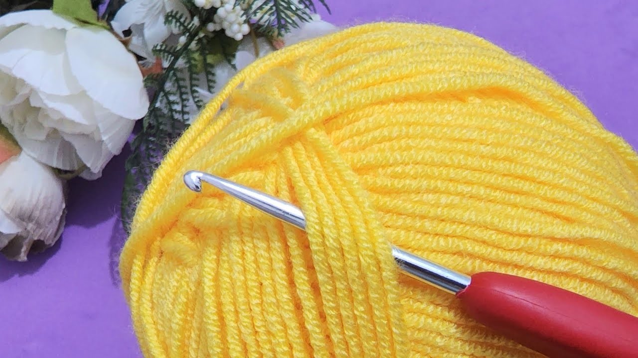 Unusual crochet pattern!  You will not believe it. Only 2 rows! Crochet stitch