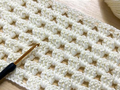 Wonderful Crochet Pattern for Blanket, Bag and Sweater! ???? ✅ Very Easy Crochet Stitch for Beginners