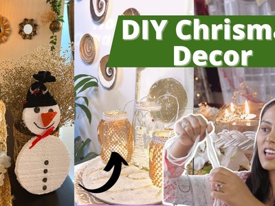 4 Easy Christmas Home Decoration Ideas | Amazing Christmas Decorations you can make In 5 Minutes