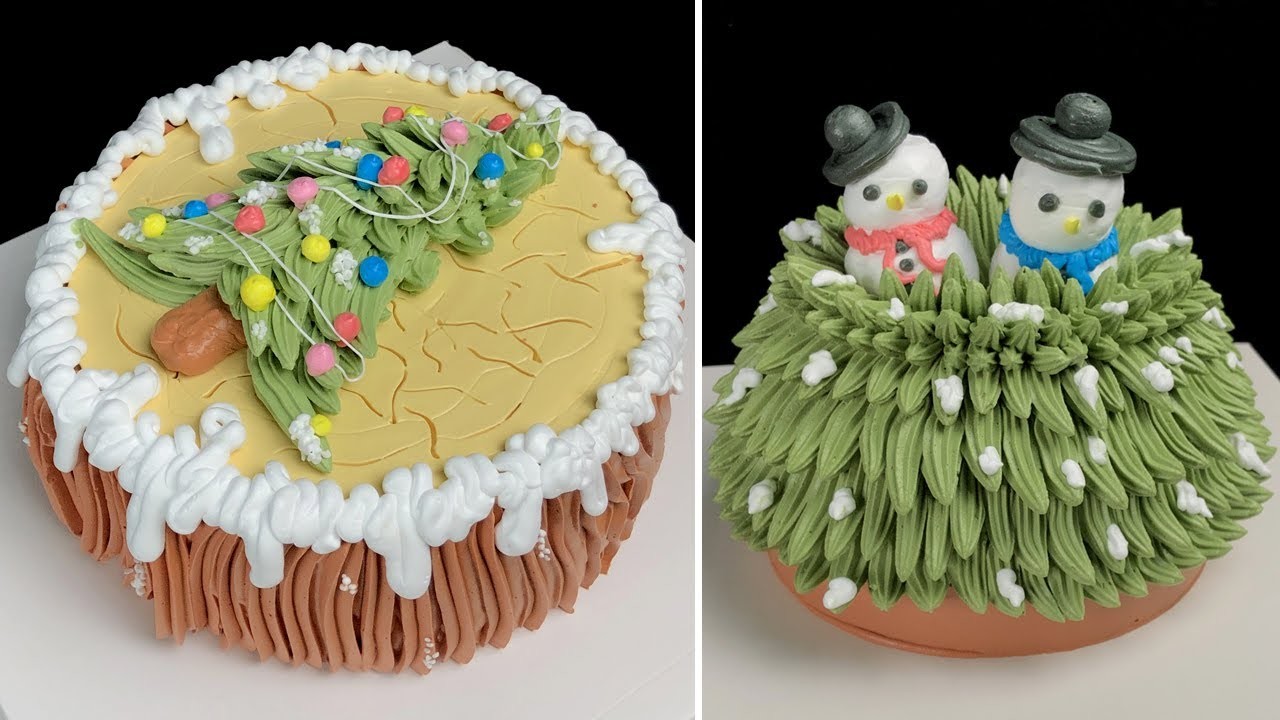 ????Amazing Christmas cake decorating ideas at home | you can learn from me????