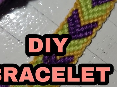 ARROW simple and beautiful friendship bracelet step by step tutorial#chevron #macrame #diy #ALZDIYTV