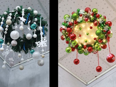 Beautifull Christmas Decorations Ideas for the Ceiling and Wall Your