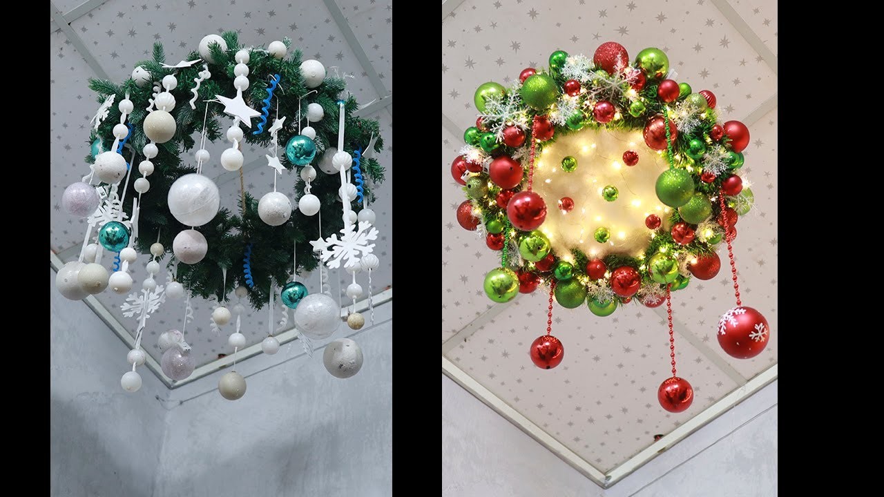 Beautifull Christmas Decorations Ideas for the Ceiling and Wall Your