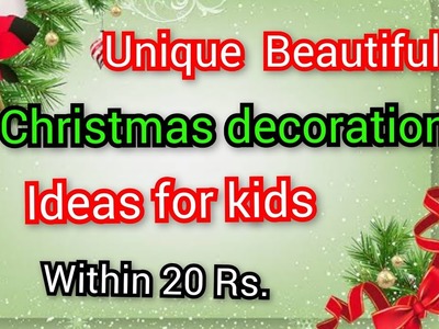 Christmas decoration ideas at home | christmas decoration ideas for kids | diy christmas decoration