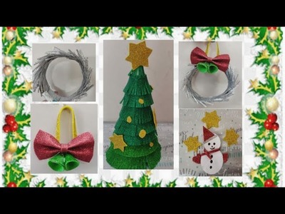 Christmas Decoration Ideas| Christmas Crafts for kids|Christmas Home Decoration Ideas,tree,snowman
