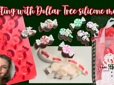 Crafting with Dollar Tree silicone molds!