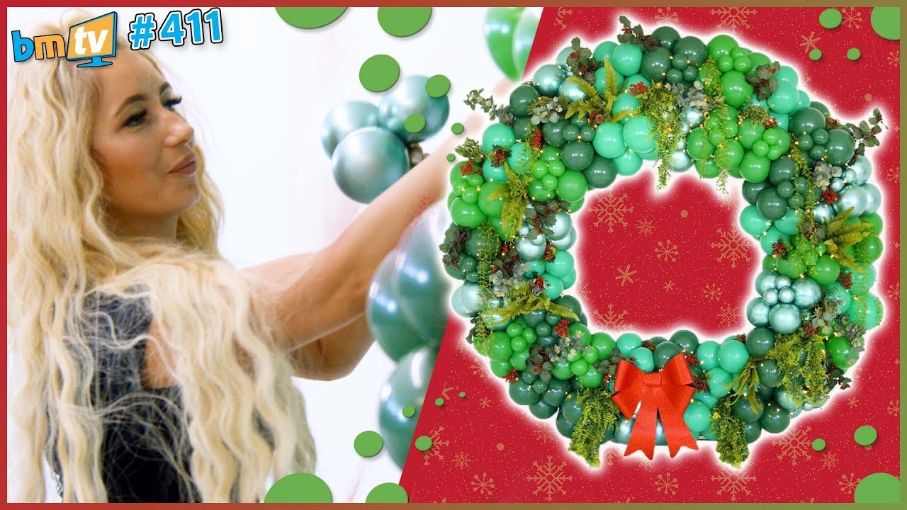 Creating a Christmas Double Hoop with Blow it with Bex - BMTV 411