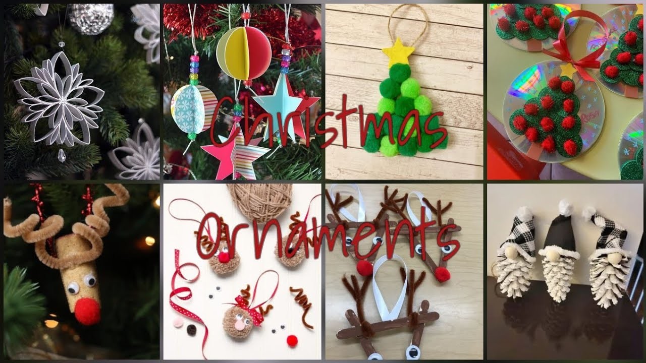 DIY Christmas Ornaments -- Christmas  Decorations 2022