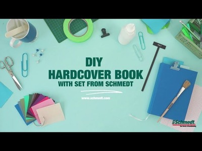DIY Hardcover Notizbuch (mit DIY Set von Schmedt)