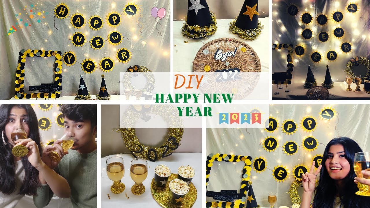 DIY New Year Party Decor Ideas 2023 | LAST-MINUTE NEW YEAR IDEAS 2023