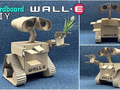 How to Make WALL-E Robot from Cardboard