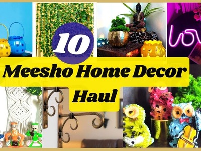 Meesho Home Decor Haul Starts From Rs 109.Meesho Product Review.10 Beautiful Home Decor.That Ladybug
