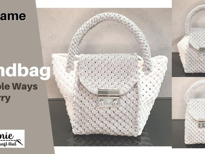 [Pammie Craft Hut] Macrame Bag (Handbag. Tote Bag)