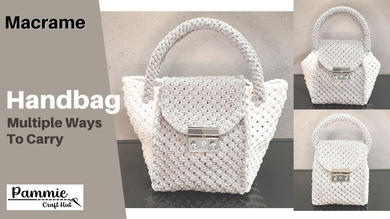 [Pammie Craft Hut] Macrame Bag (Handbag. Tote Bag)