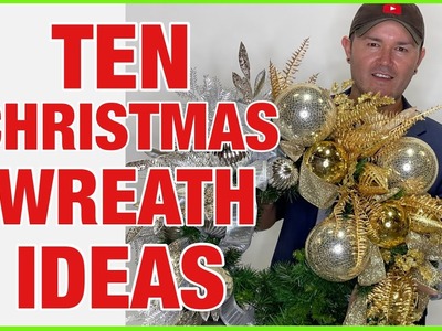 TEN LAST MINUTE CHRISTMAS WREATH IDEAS. Ramon At Home Christmas. Decorations Ideas Christmas