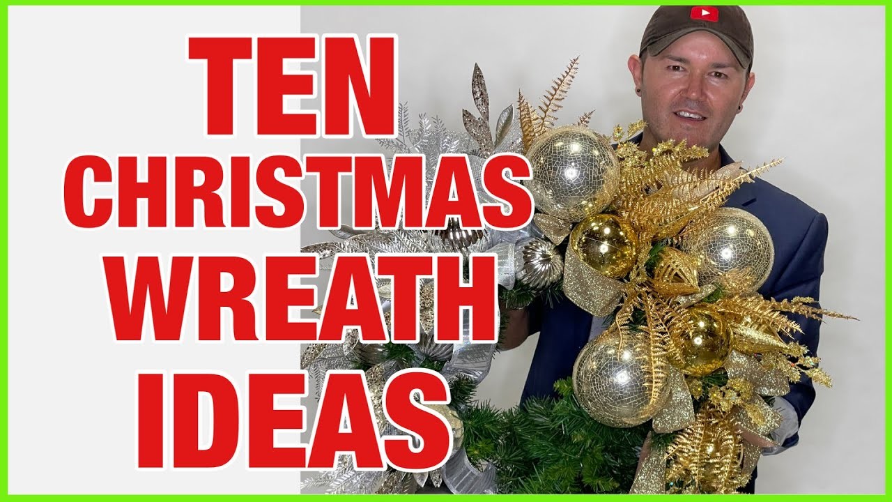 TEN LAST MINUTE CHRISTMAS WREATH IDEAS. Ramon At Home Christmas. Decorations Ideas Christmas