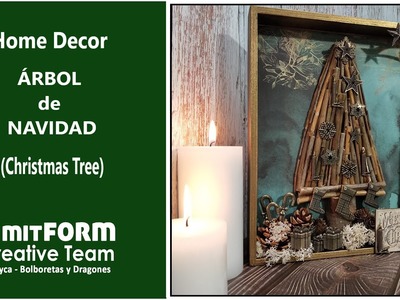 Tutorial HOME DECOR - Árbol de Navidad (Christmas Tree)