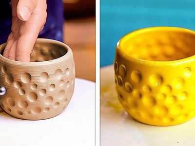 Beautiful Clay Pottery Crafts For Beginners