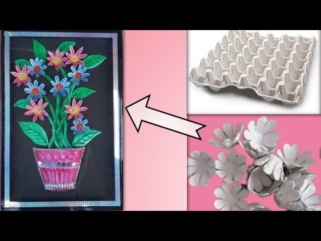 Beautiful Handmade Gift Ideas Using Egg Carton and Thermocol Plate|#Craft ideas|#Handmade craft.