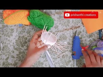 Best out of waste material craft ideas using plastic bottle caps.simple and easy crafts.reuse ideas
