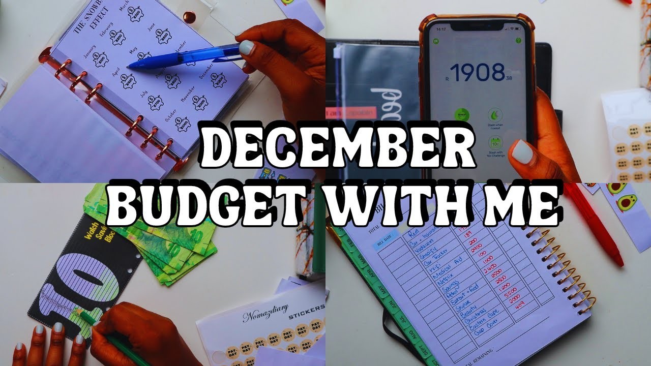 December Budget with me