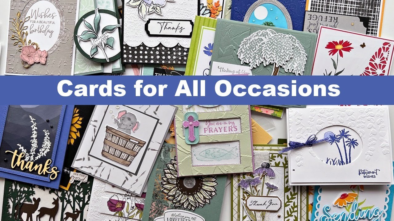 Greeting Cards for Every Occasion! So Many Ideas