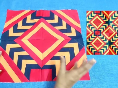 How to make Easy quilt pattern || Faliya ki Design || Baby Bedsheet cutting and stitching