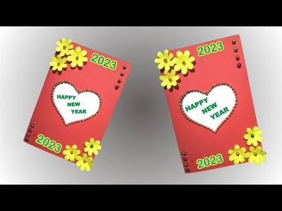How to make New year Craft card! How to make new year greeting card!!