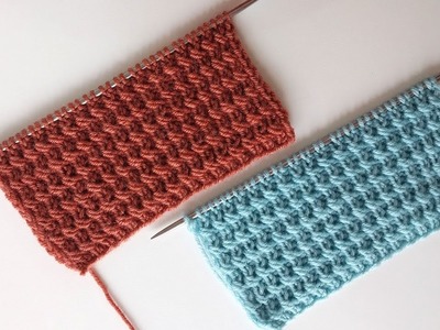 İki Şiş Yelek Hırka Atkı Bere için Kolay Örgü Modeli ❖ Yelek Örnekleri ❖ Knitting Patterns