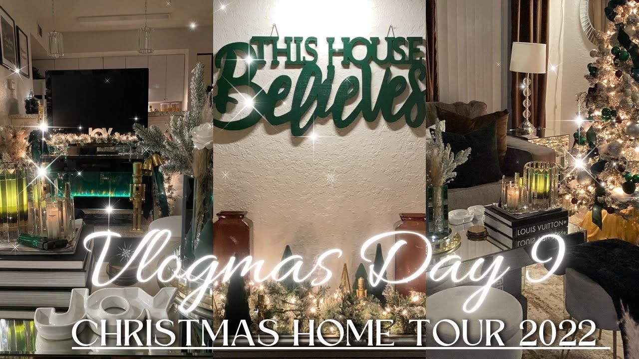 On The 9th Day Of Christmas • Living Room Reveal & Christmas Home Tour 2022 • Vlogmas Day 9