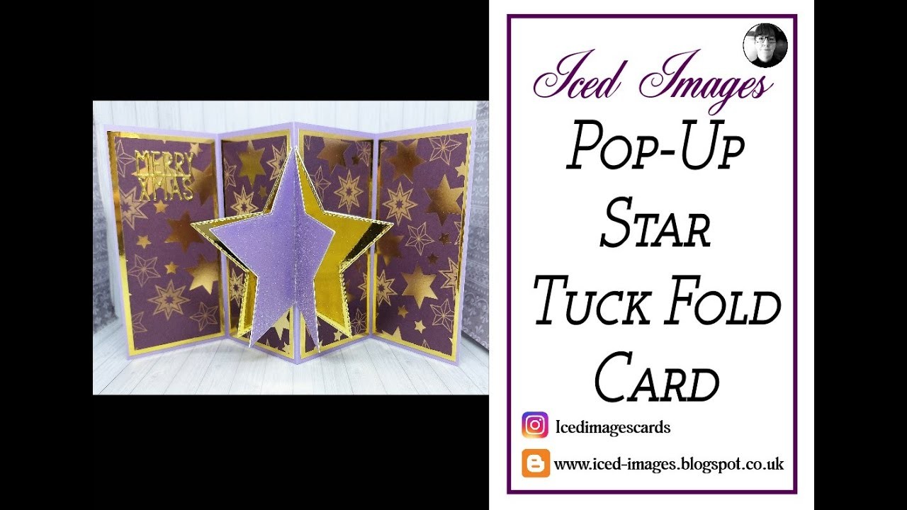 ???? Pop Up Star Tuck Fold Card