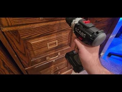 The Best Professional Cordless Drill Driver Set SCANS   Amazon Unboxing Video