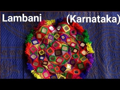 THEI-23 Lambani.Lambadi. Lambada Emb ( Karnataka ) #traditional #hand #embroidery #of #india