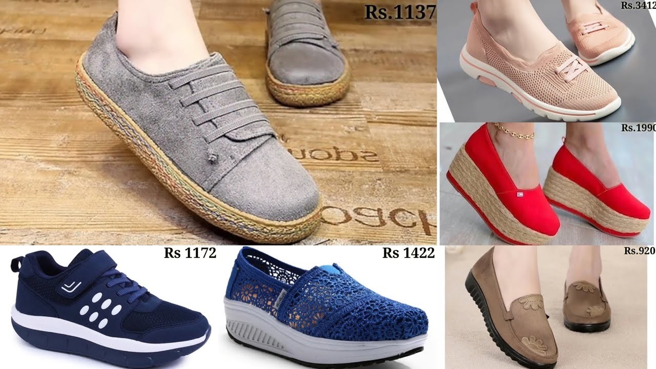 WOMEN NEW WINTER JOGGING SHOES COLLECTION 2022 || LATEST LADIES JOGGERS LEATHER COLLECTION 2022