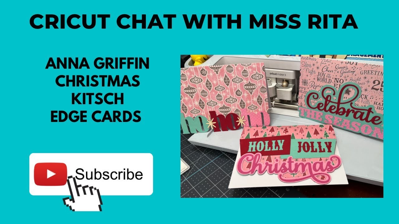 Anna Griffin Christmas Kitsch Edge Cards
