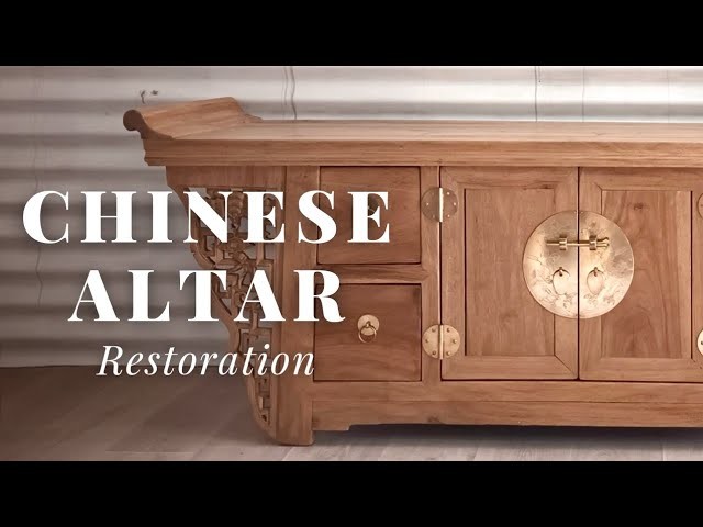 Antique Chinese Altar Restoration