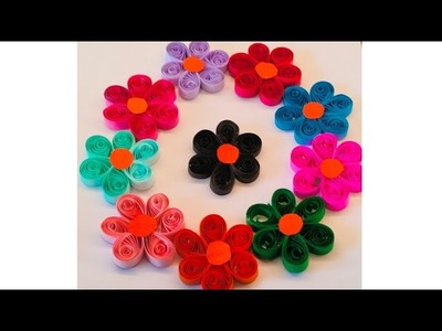 ????Beautiful Quilling Paper Flower Design ???? || Quilling Art || Home Decor || Art And Craft????