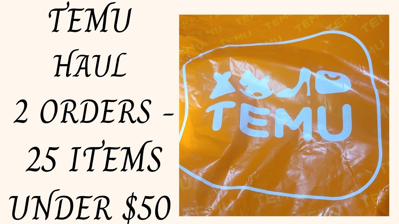 BIG TEMU HAUL - 25 ITEMS UNDER $50!! DISCOUNT CODE FOR 30% OFF! QUALITY?? PRICE?? #temu #shoptemu