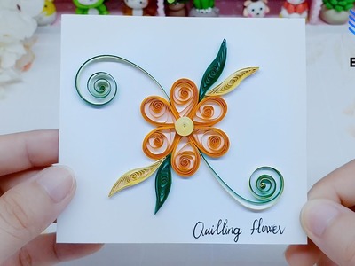 CCBT24 The Best Handmade Quilling Flower Tutorial. Charity Cronin Bailey Tillman