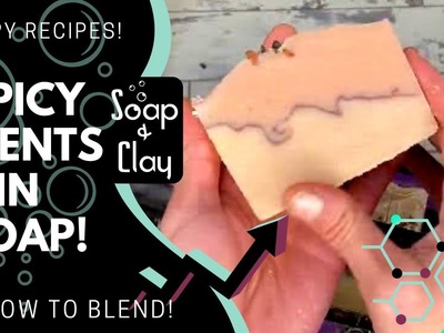 Chai Tea Soap, and how to use spicy scents in cold process.