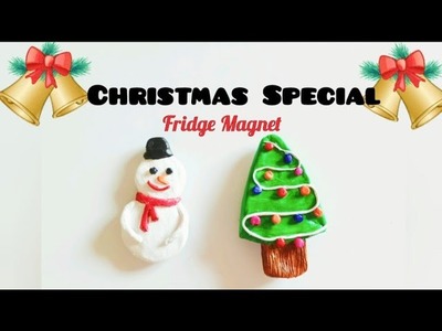 Christmas Special Fridge Magnet|DIY Fridge Magnet Idea.