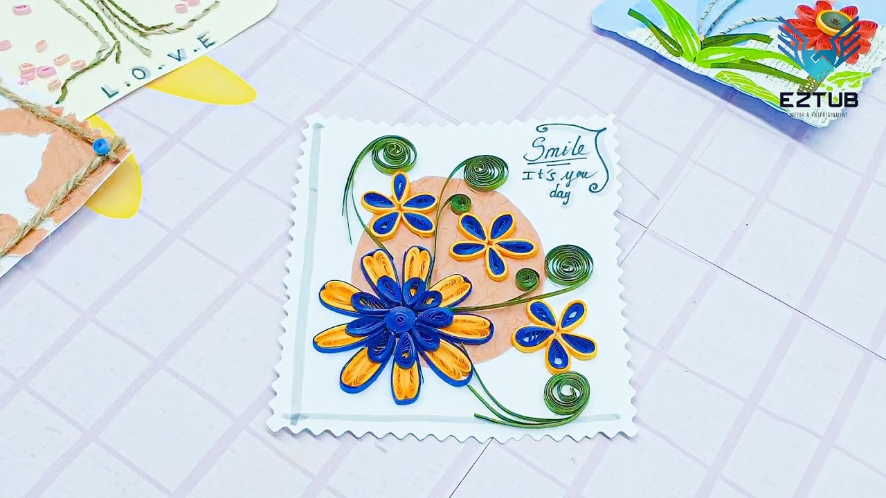 CWTB01 Beautiful Paper Samples From Quilling Its You Day