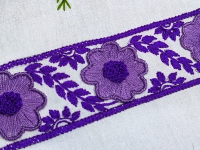 Excellent Borderline Embroidery Design | Hand Embroidery Designs