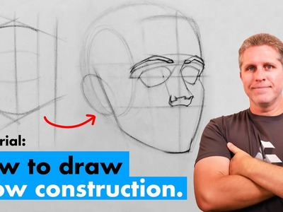 How to Draw Brow Construction | Intro to Head Drawing: Pt. 3