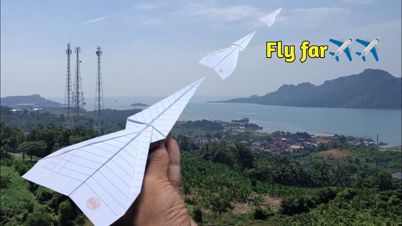 How To Make Paper Airplane Easy That Fly Far , Really Fly Far