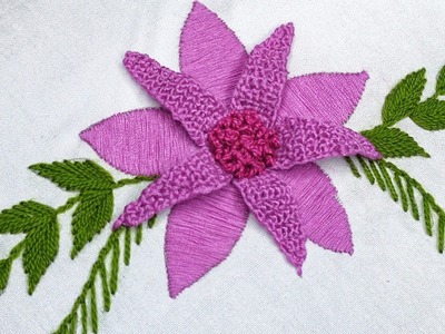 Latest Hand Embroidery Flower Design | Hand Embroidery Designs